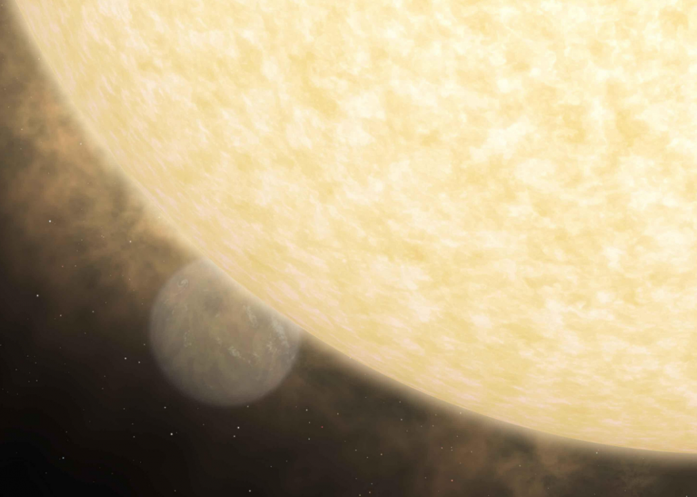 Fiery exoplanet